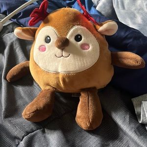 Small reindeer stuffed animal